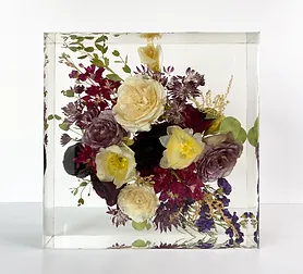 Bridal Bouquet Preservation Pressed Flower Art Dallas Tx