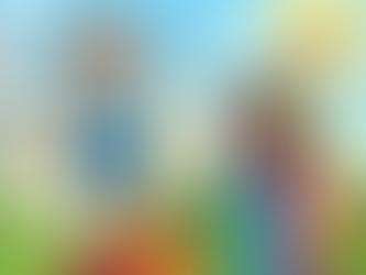 A strong looking man in a blue tank top with "1st Phorm" on the shirt is climbing a colorful building block stairs, each labeled "1%" leading to a trophy in the clouds. Icons show habit trackers, the Atomic Habits book, chain links, and motivational symbols