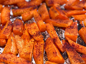 Spicy Baked Sweet Potato Fries