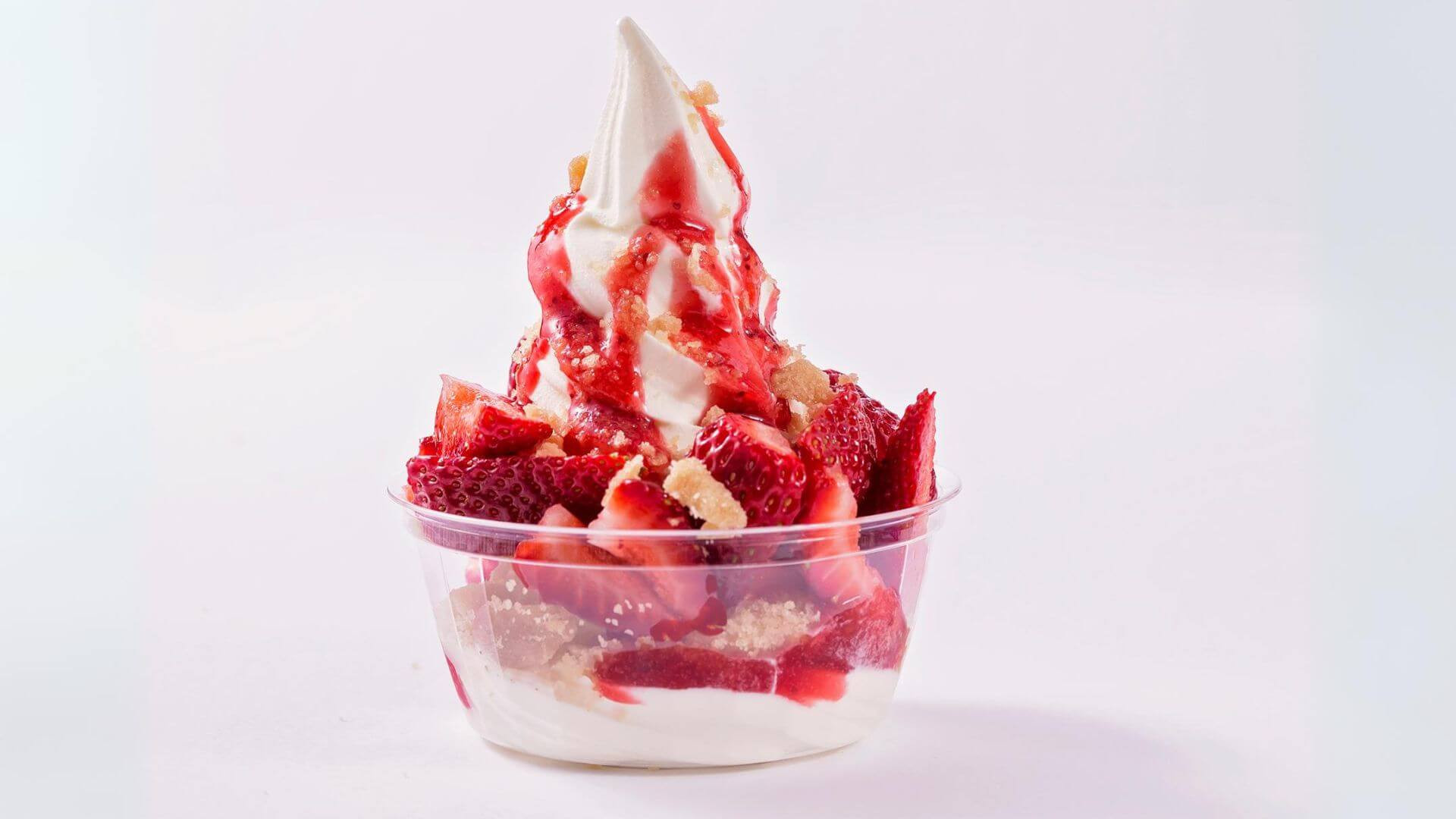 Les coupes glacées aux fruits frais