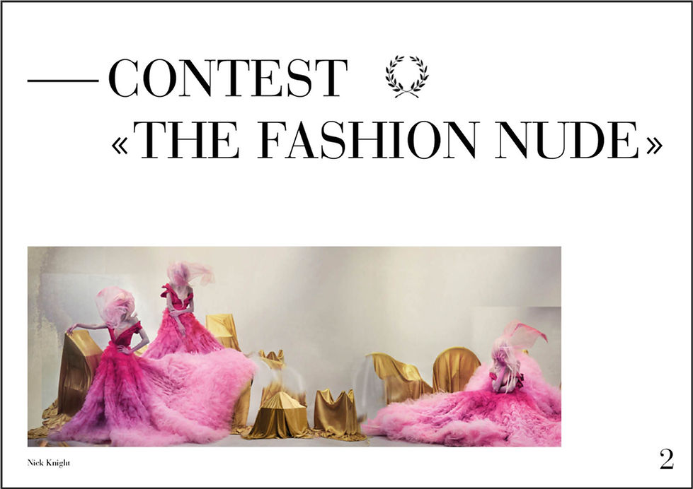 Press Release - Uk - Fashion Nude Contes
