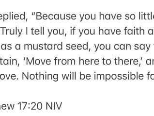 Oct 15, 2022, Faith Can Move Mountains Prayer