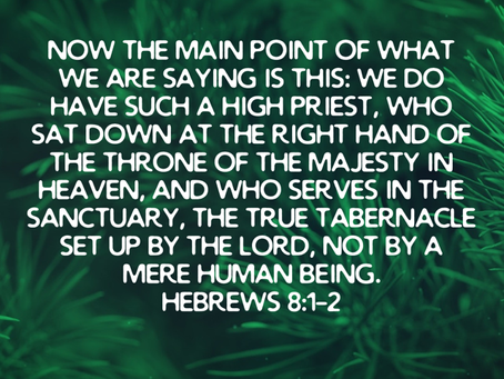 Dec 13, 2022, Christ- Our High Priest Prayer