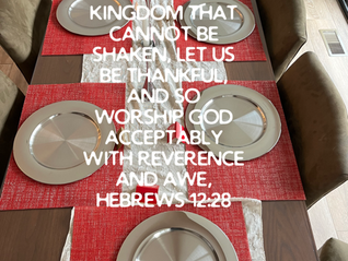 Nov 24, 2022, Thanksgiving Prayer