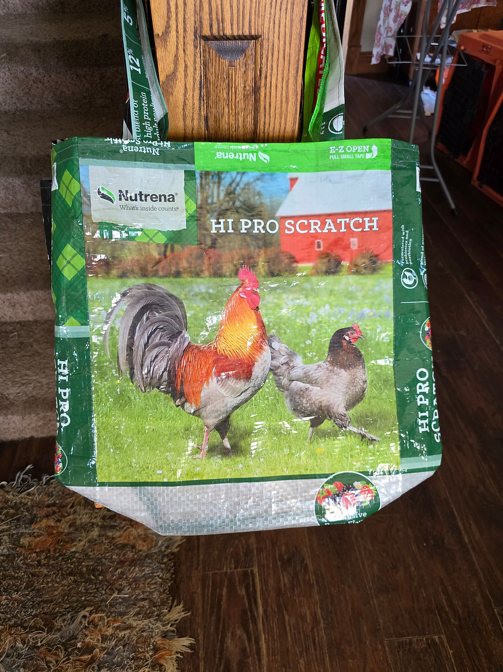 Thumbnail: Durable Feed Bag Tote Bags