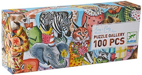 פאזל להרכבה מסיבת מלך החיות Djeco