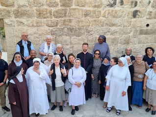 Nos communautés religieuses du Mont des Oliviers se rencontrent pour prier pour la paix