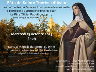 15 Octobre : Vous êtes, tous, invités à notre Fête!