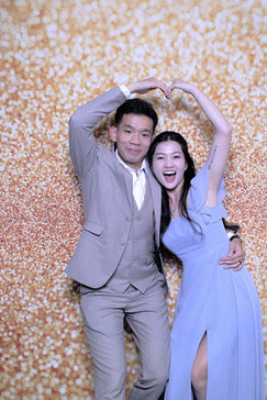 wedding fun with a man and woman