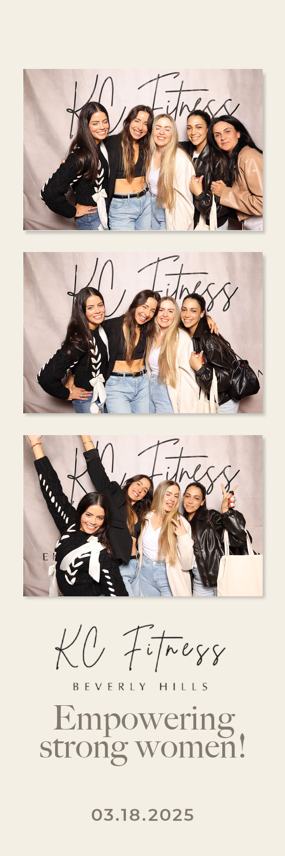 KC Fitness Beverly Hills Grand Opening | Captured Celebrations Photo Booth Recap