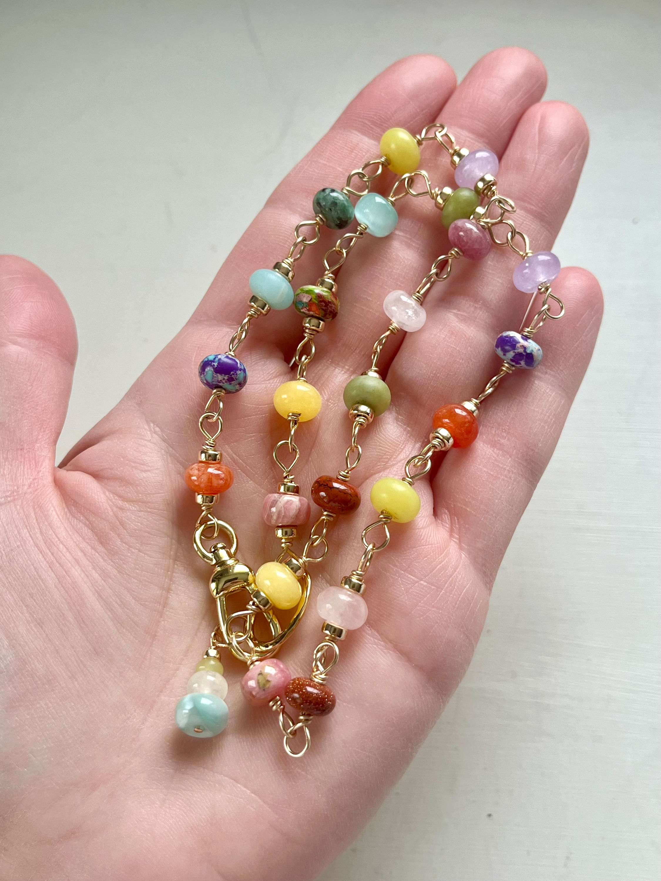 Psychedelic Thea XL Necklace