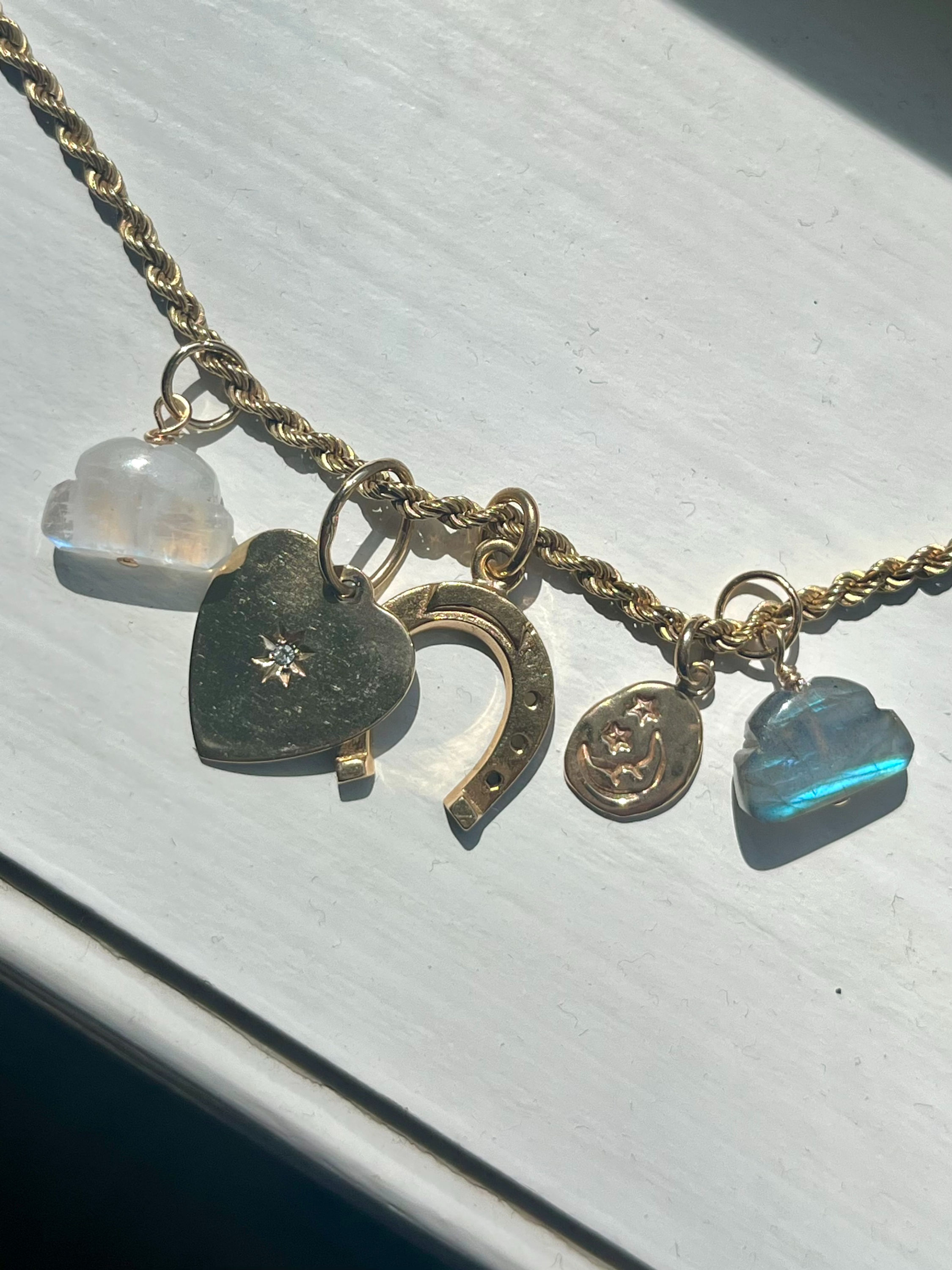 Before & After the Storm Charms