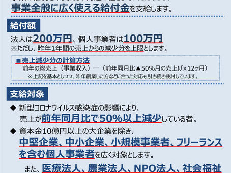 持続化給付金