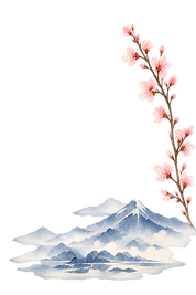 cherry blossom branch