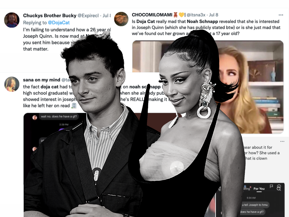 Doja Cat and Noah Shnapp