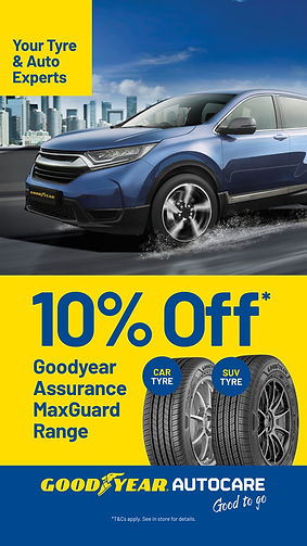 10% Off Goodyear Eagle F1 Asymmetric 6 Range