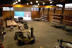 Firmenhalle in Tostedt bei Hamburg