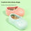 Thumbnail: Hamster Ceramic Fruit Sleeping Nest Food Bowl Anti Tipping Bowl