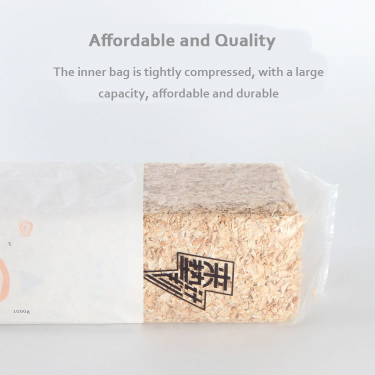 Thumbnail: Bucatstate 1000g Hamster Low Dust Deodorization Sawdust Wood Shavings Sawdust