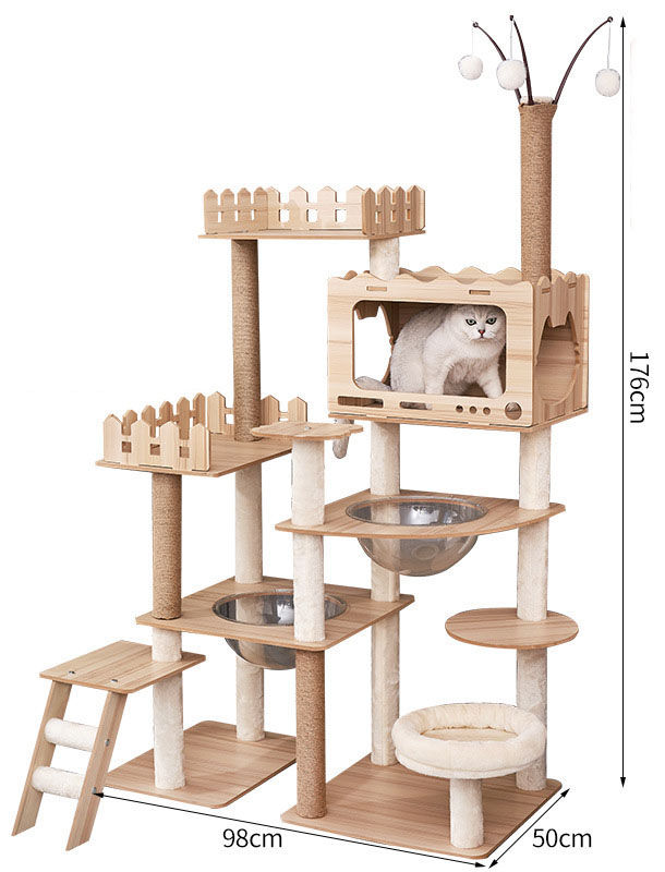 Thumbnail: Replacement Scatcher For Cat Tree, Cat Climbing Frame, Cat Cage, Cat Villa