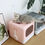 Thumbnail: Fully Enclosed Cat Litter Box Large Size Foldable Easy To Clean Odor Proof