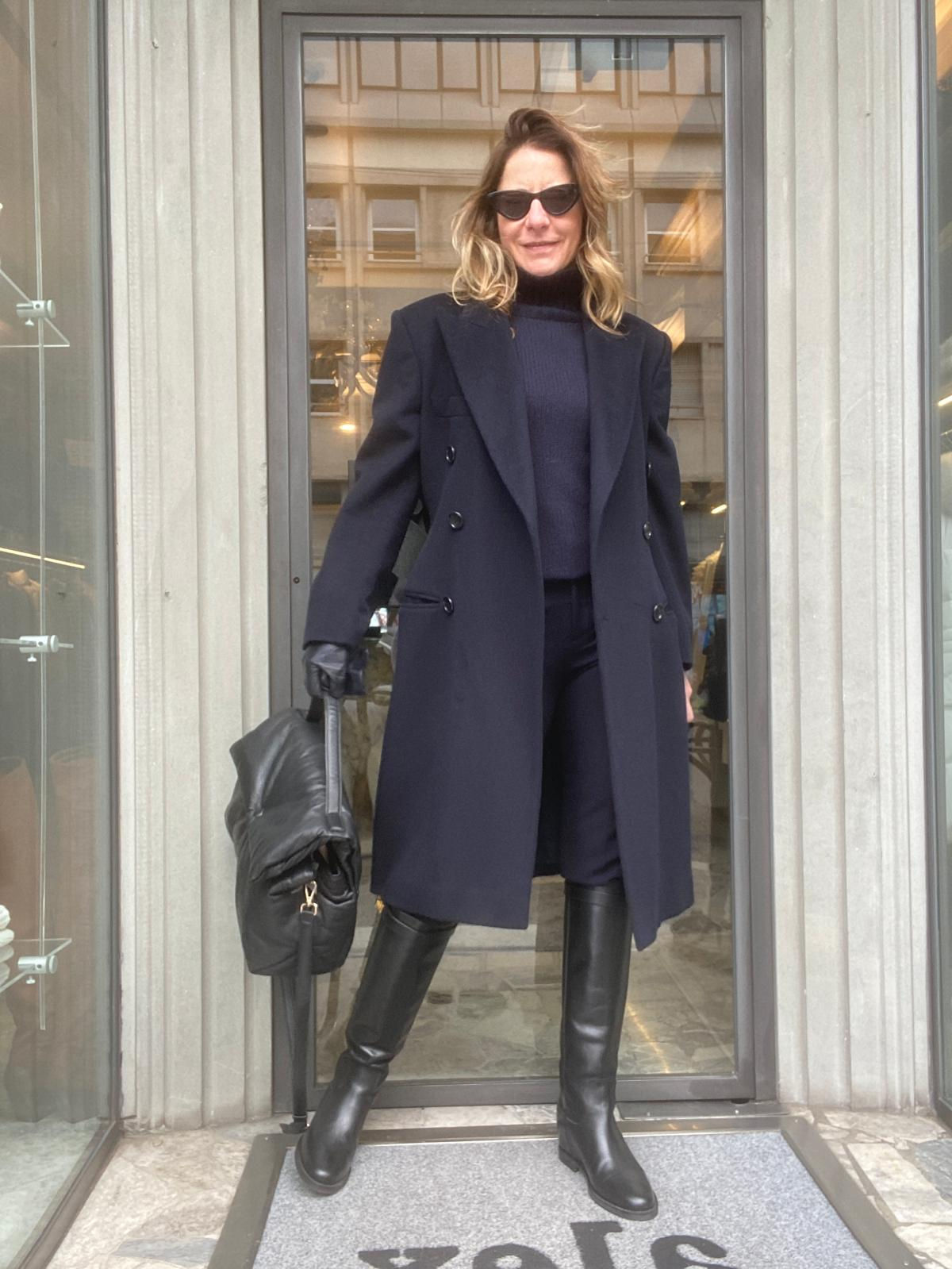 Maglia collo alto in cashmere 