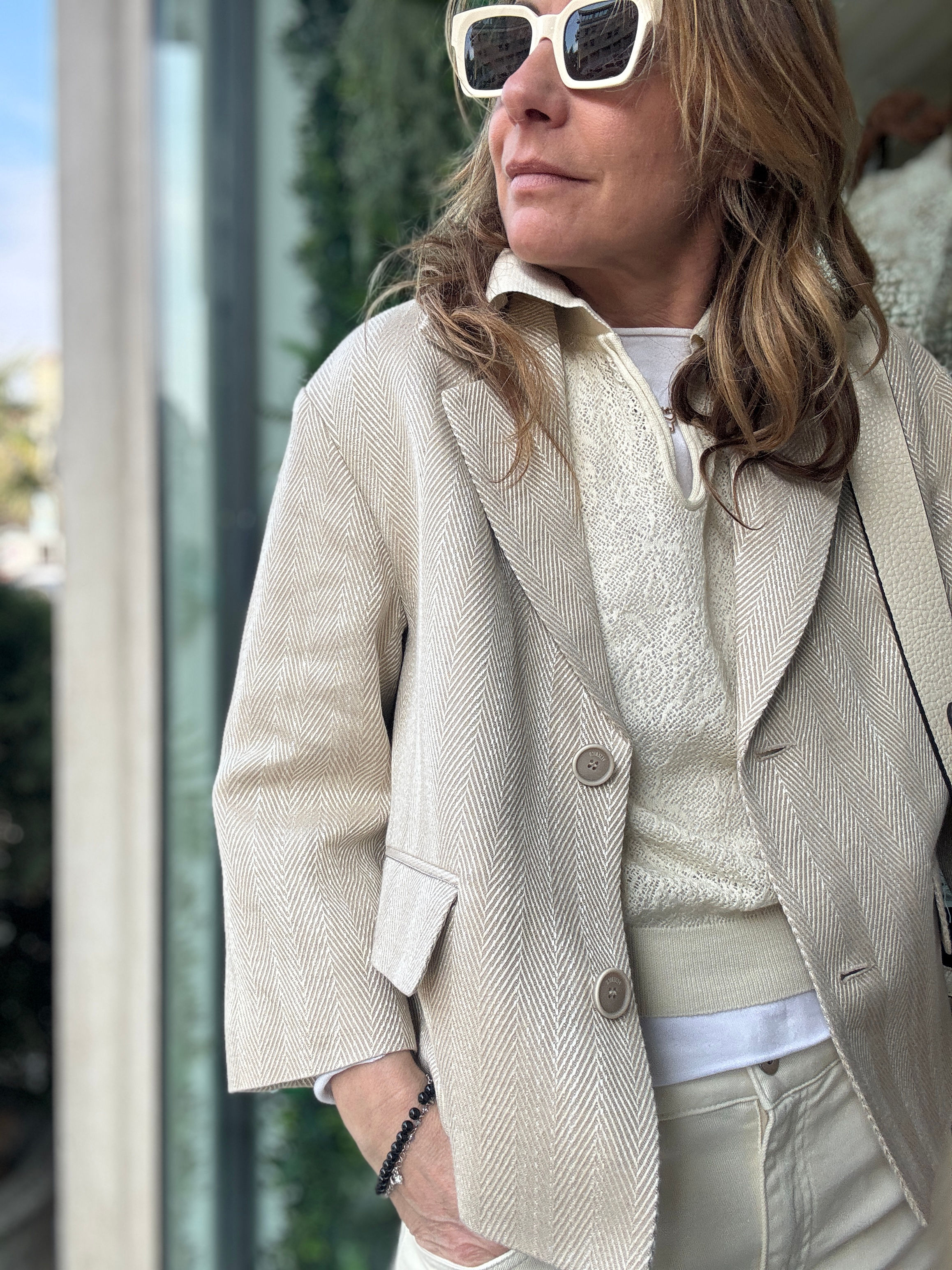 Giacca in lino