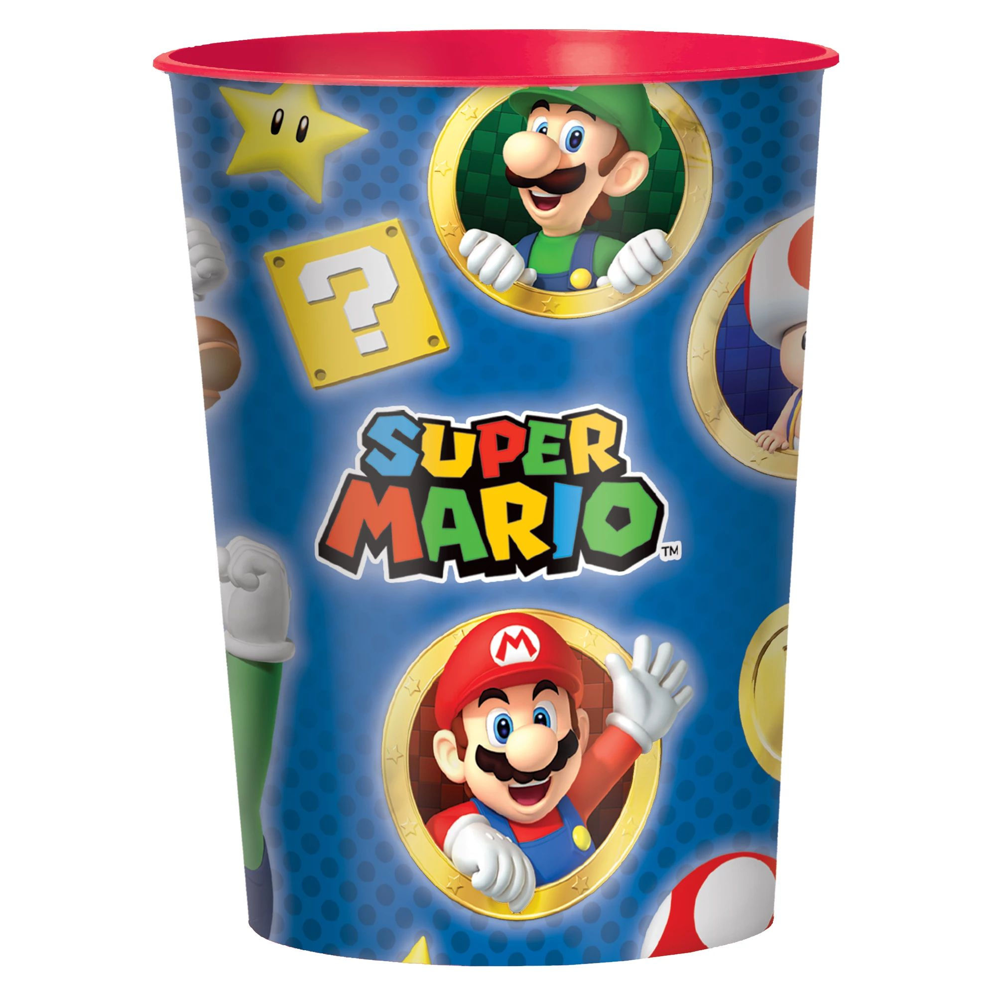 Taza de regalo metálica de Super Mario Brothers