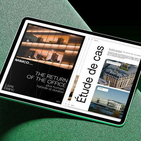 Pour MIMCO, le bureau reste stratégique mais évolue vers des espaces centrés sur les usages, les services et la collaboration.