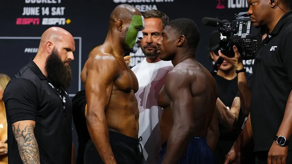 Buckley cherche à détrôner Kamaru Usman dans la hiérarchie des welterweights.