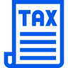 Tax remission advice icon for commercial property support services.