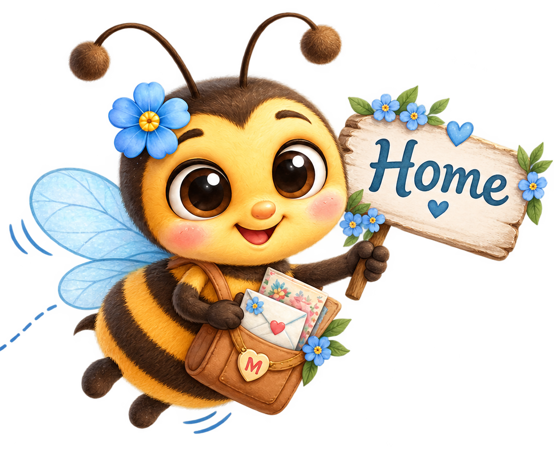 Mii flying with a Home sign