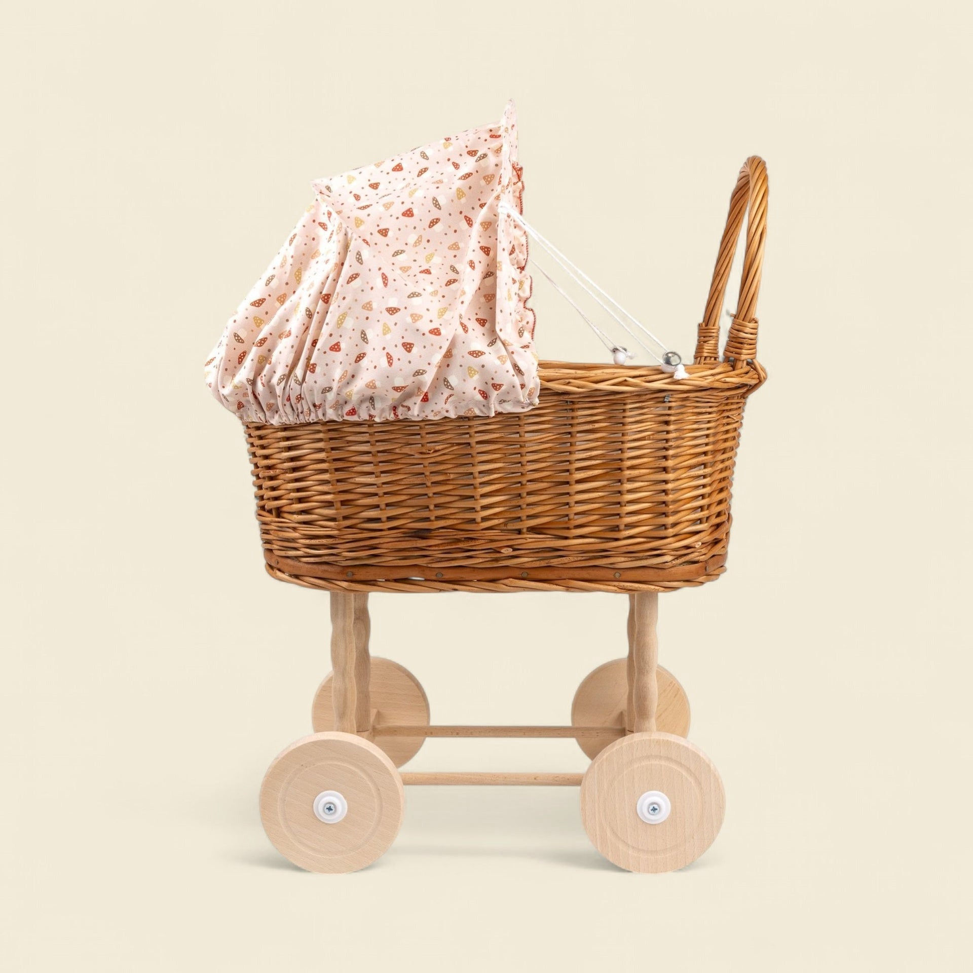 Landau de poupée en osier - Champignon - Egmont Toys