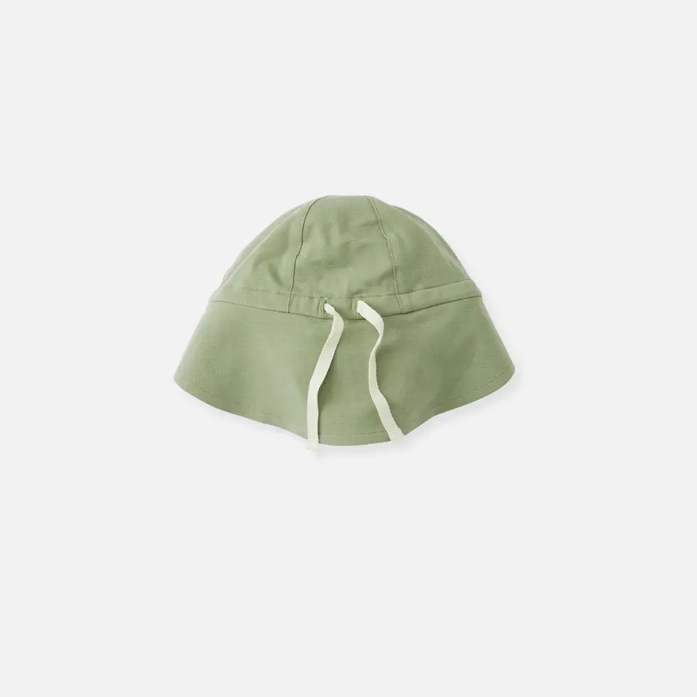 Miniature : Chapeau de soleil en Olive Green/Sandy Beach – UPF 50+