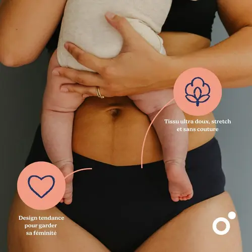 Culotte post-partum et menstruelle Flowly - Doomoo