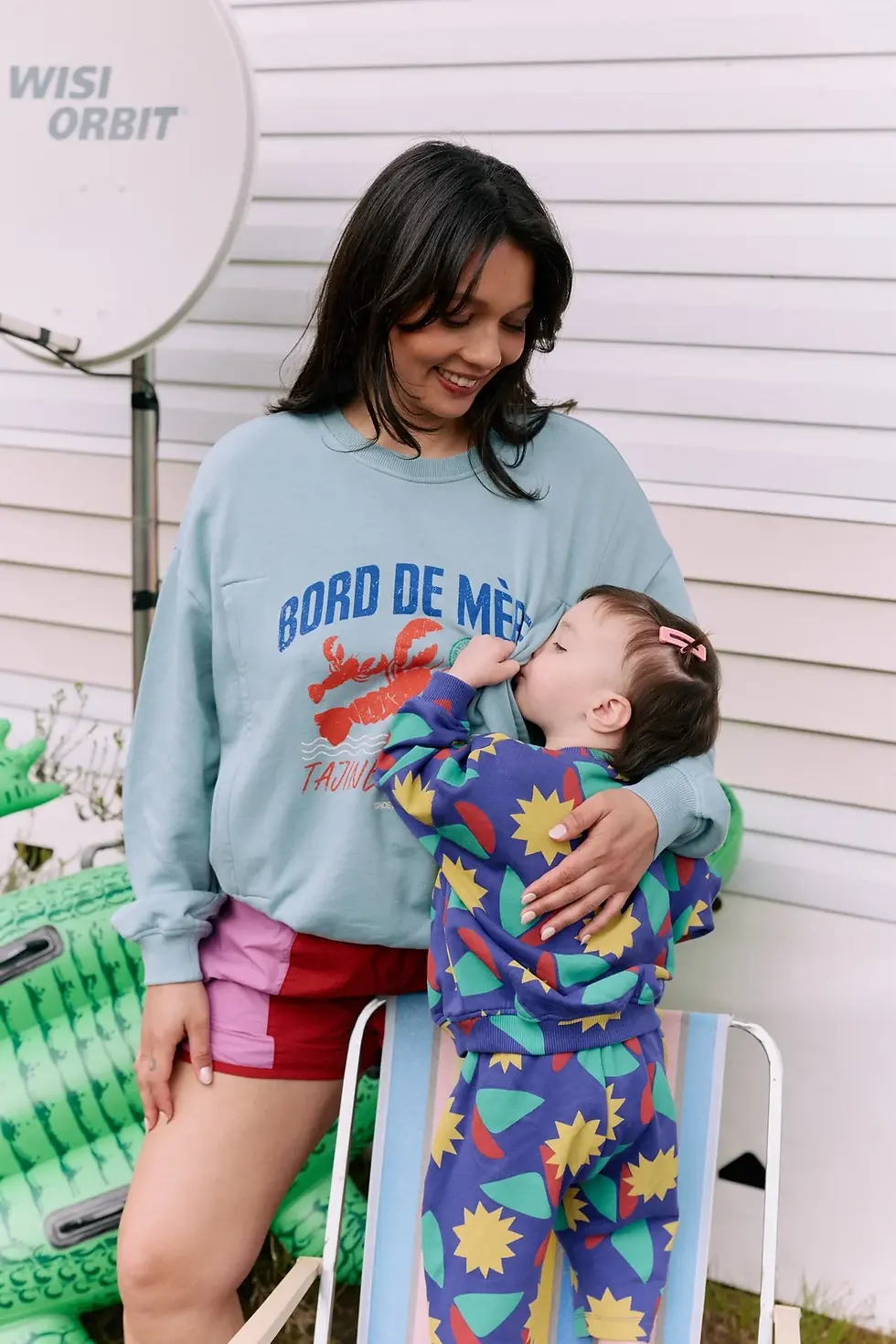 Miniature : Sweat Allaitant Bord de Mère - Tajine banane