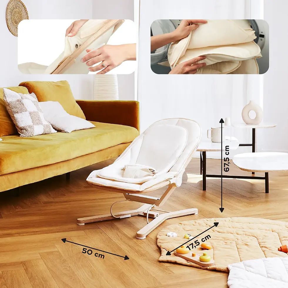 Miniature : Transat bébé en bois Swoon Flow – Babymoov