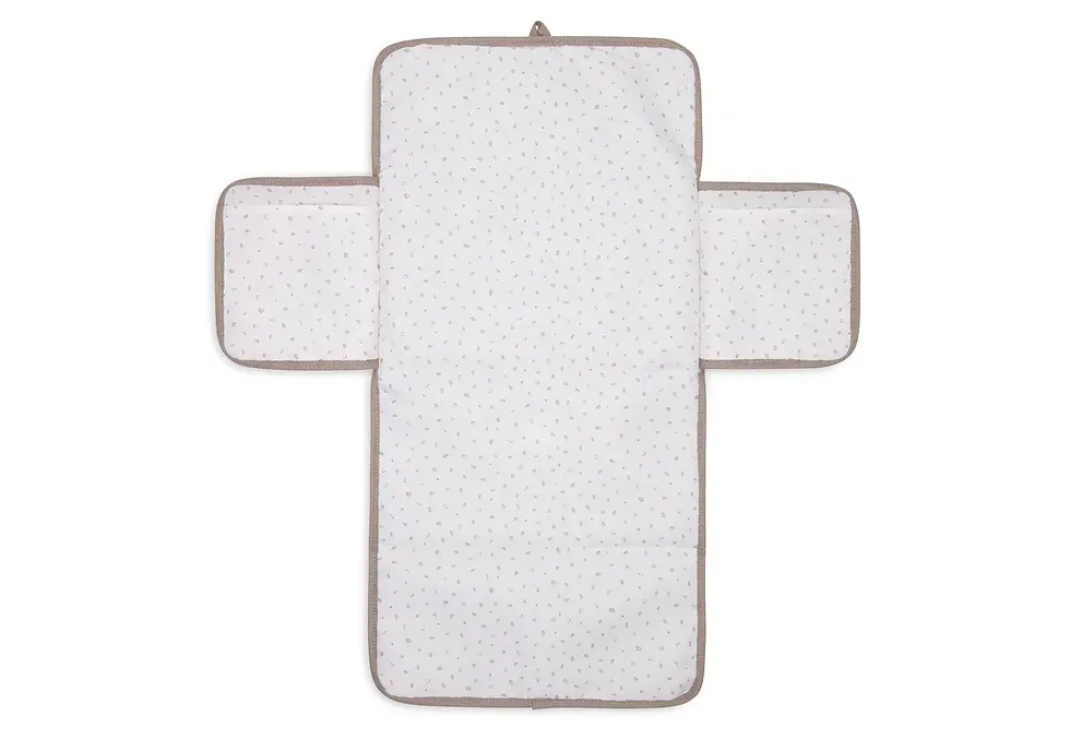 Miniature : Matelas à langer nomade Cloudy Rib - Jollein