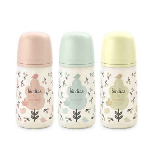 Biberon PA 270 ml SX Pro M — Liberty Beige - Suavinex