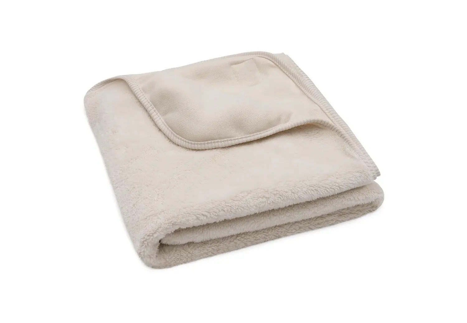 Couverture - Basic Jersey - Sherpa oatmeal - Jollein