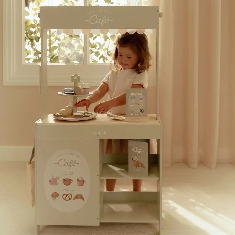 Miniature : Etagère à thé en bois - Little Dutch