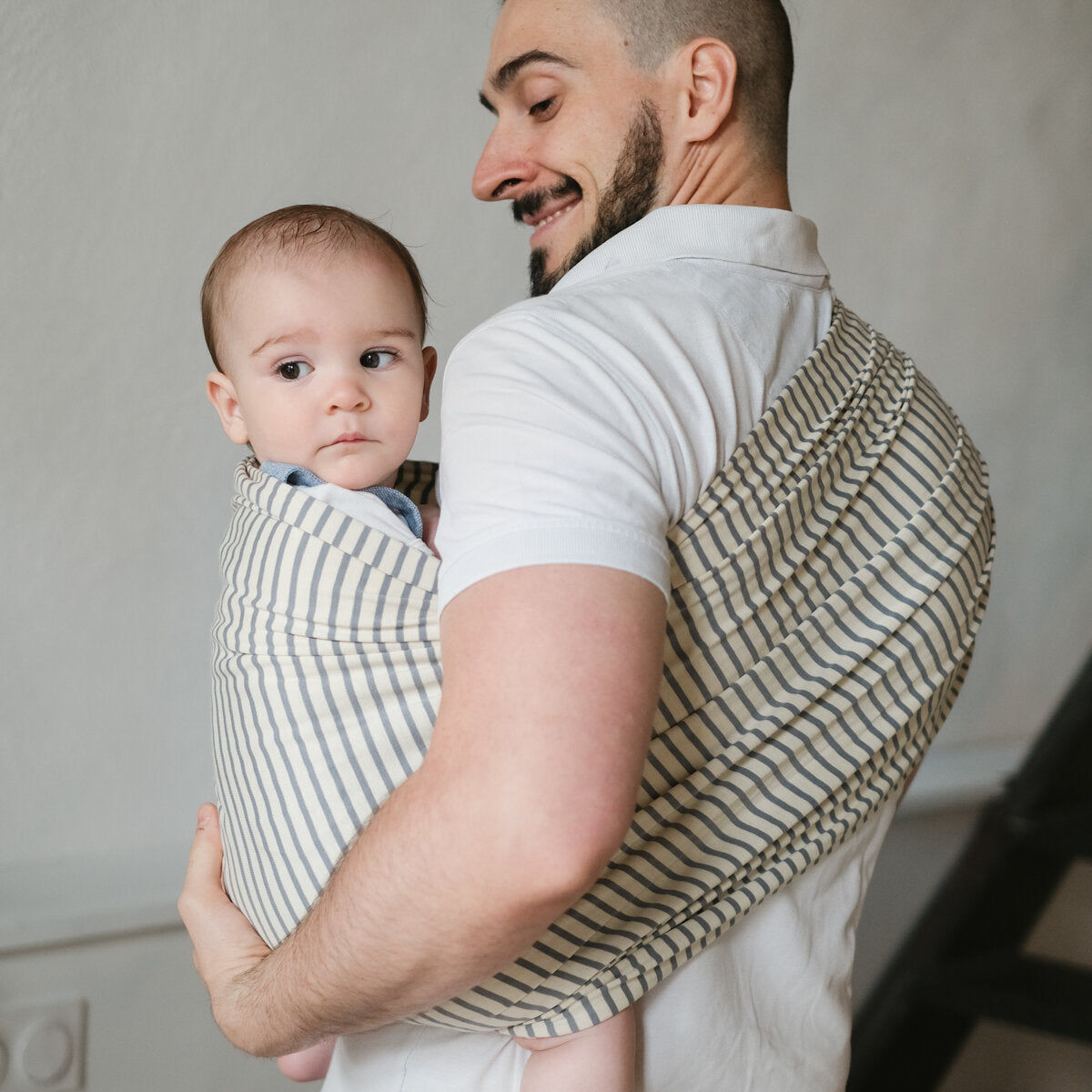 Porte-bébé My sling extensible, Mistigri - Néobulle