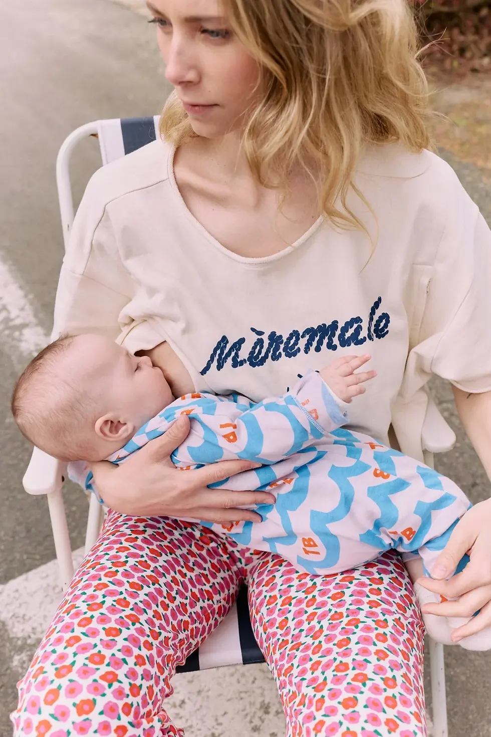 Miniature : T-shirt Allaitant Mère-made - Tajine Banane