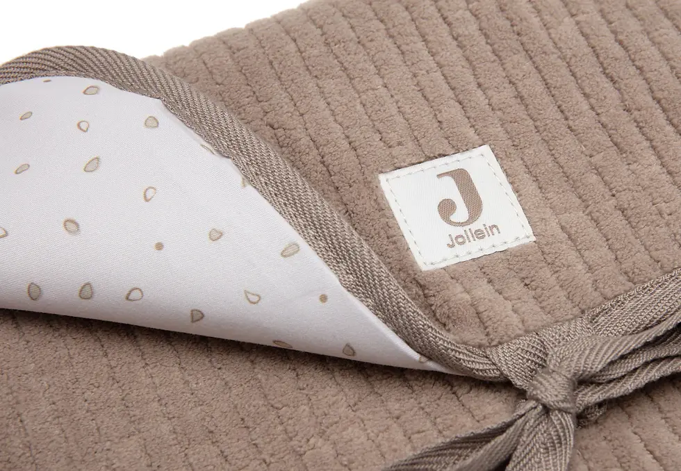 Miniature : Matelas à langer nomade Cloudy Rib - Jollein