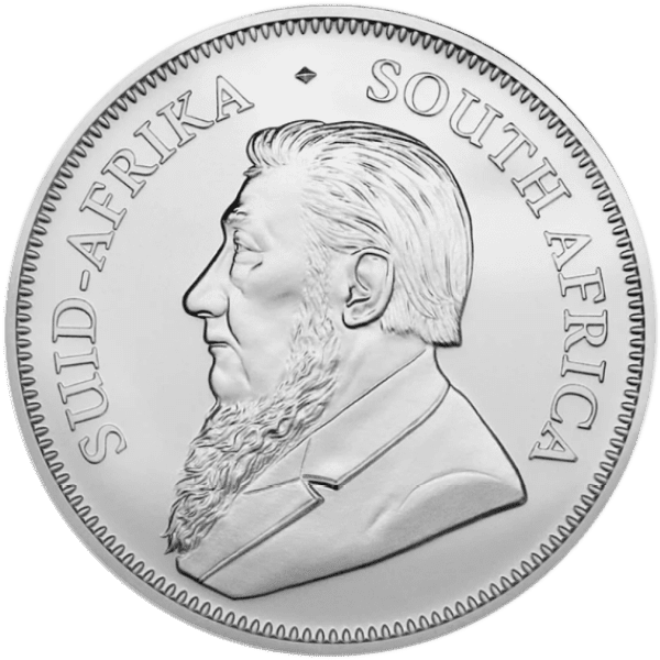 Thumbnail: Krugerrand 1 Troy Ounce Zilver – Willekeurig Jaartal