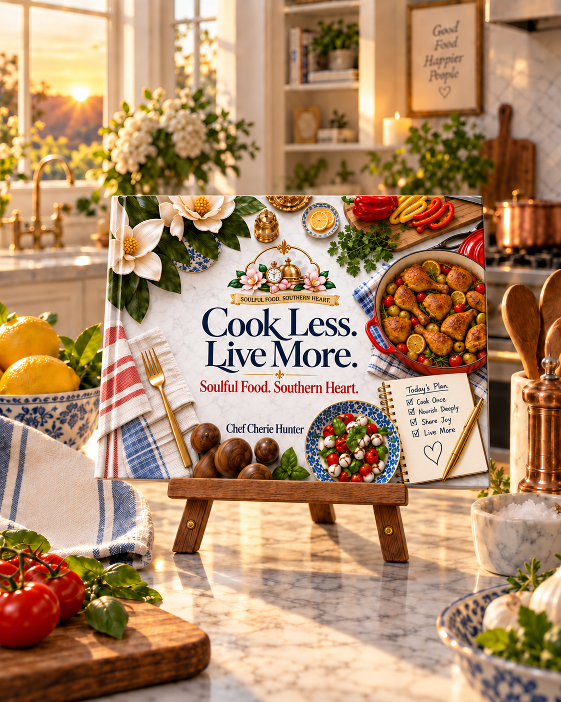 PRESALE: Cook Less. Live More. A Meal Planning Workbook for Real Life