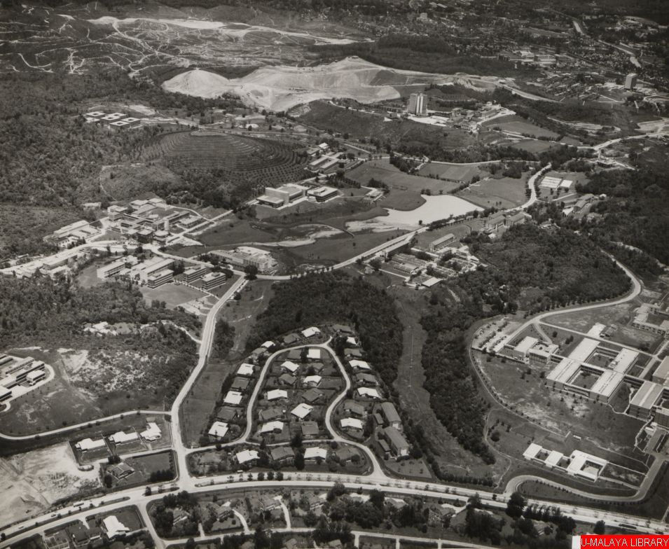 Aerial View of University of Malaya