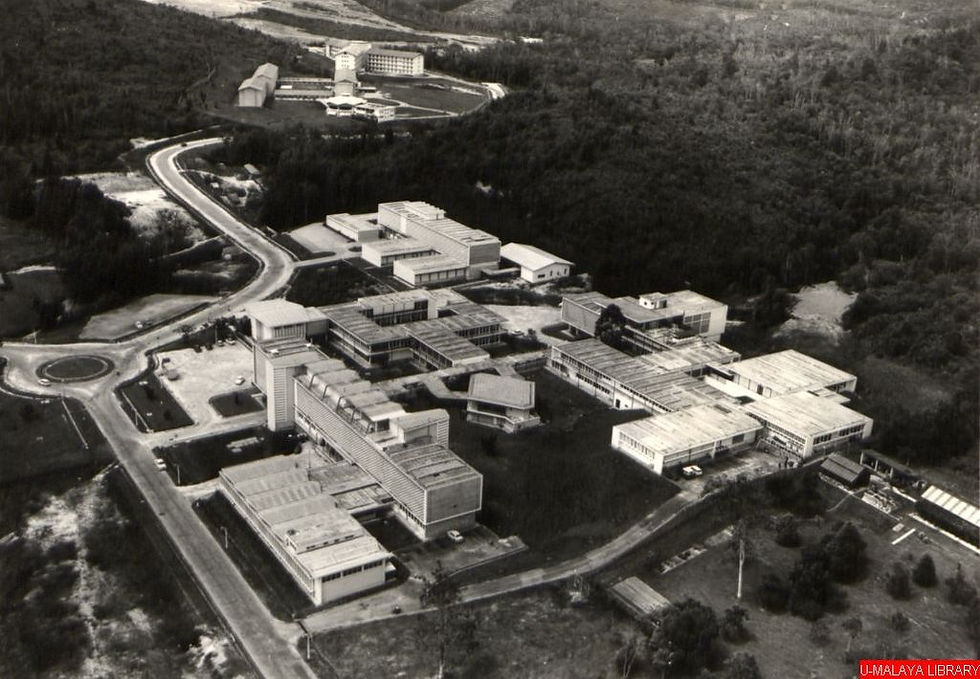 Aerial View of the Faculty of Science