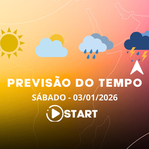Primeiro sábado de 2026 vai ter tempo instável e risco de temporais no RS