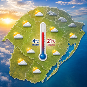 Domingo (14) terá sol, frio no amanhecer e tempo firme em todo o Rio Grande do Sul